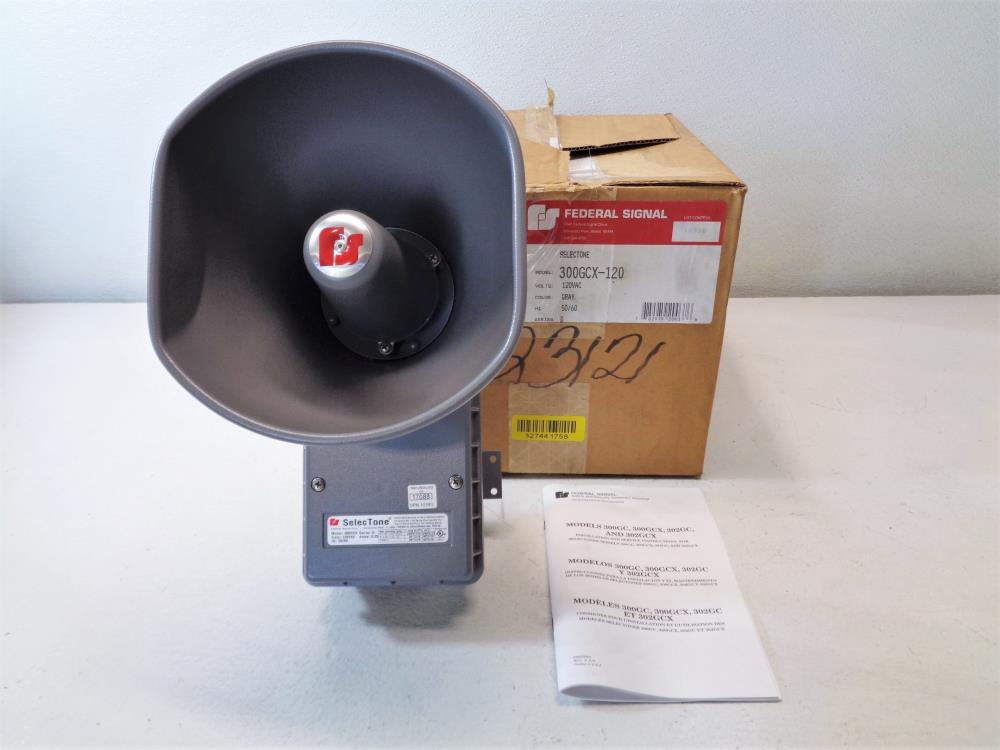 Federal Signal SelecTone Hazardous Location Amplified Speaker 300GCX